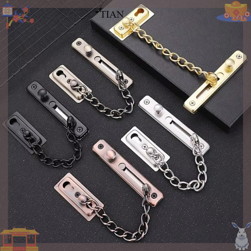 Security Chain Door - Łańcuch do drzwi z zamkiem, zabezpieczający