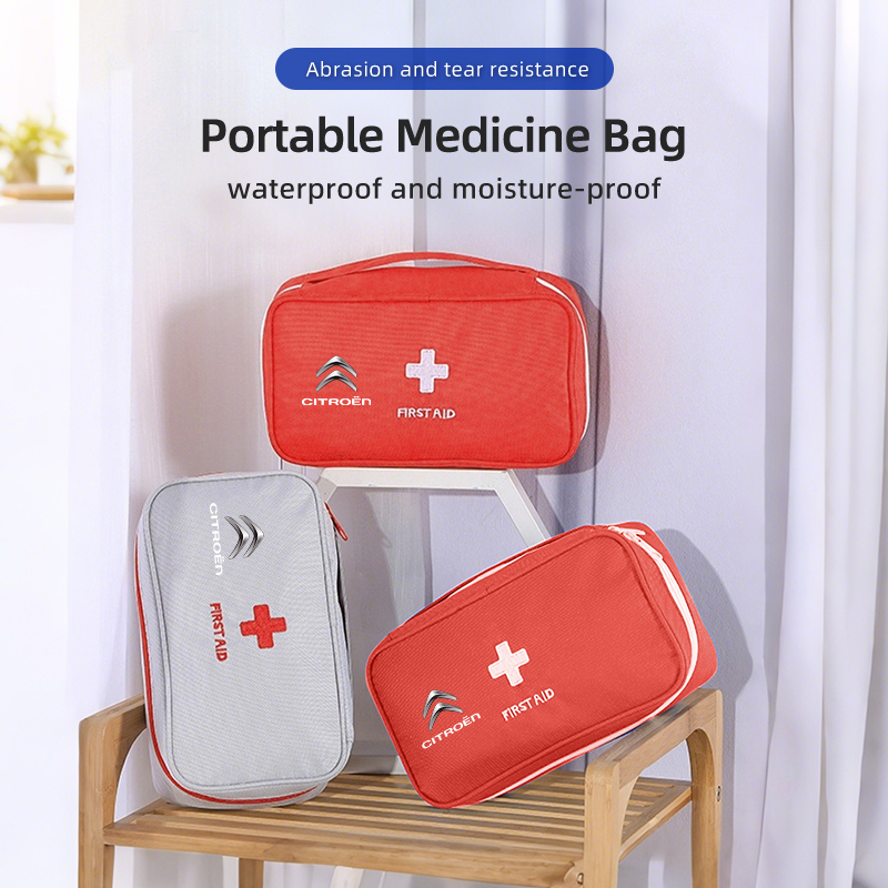 First Aid Bag Kit - Przenośna apteczka samochodowa, mini torba do
