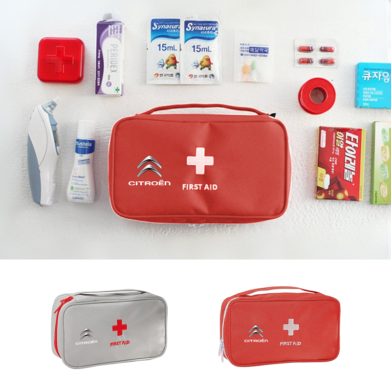 Przenośna apteczka samochodowa – First Aid Bag Kit recenzja i cena