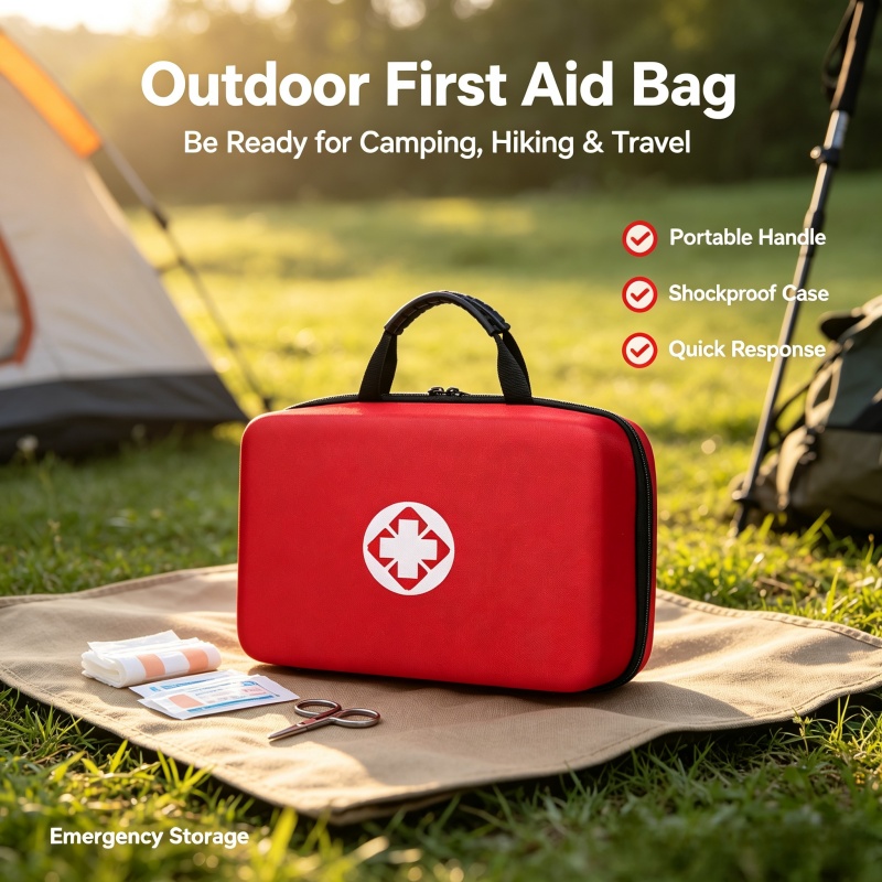 Przenośna apteczka w twardej o – First Aid Bag Kit recenzja i cena