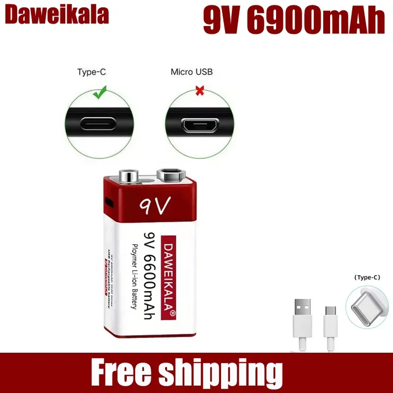 Nowa bateria 9V 6900mAh, akumu – Co Detector Plug recenzja i cena